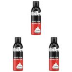 Gillette Orijinal Hassas Cilt İçin Hassas Tıraş Köpüğü, 200ml 3lü paket