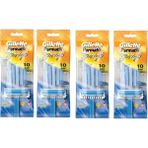 Gillette Permatik Banyo 10 Lu Poşet x 4 Adet
