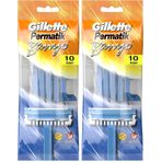 Gillette Permatik Banyo Kullan At Erkek Tıraş Bıçağı 10 Adet 2li paket