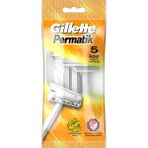 Gillette Permatik Permatik Permatik Kullan At Tıraş Bıçağı 5'li Tıraş Bıçağı