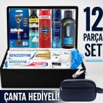 Gillette Proglide Damat Bohçası Nişan Bohçası Erkek Bakım Seti Tıraş Bıçağı Damat Sandığı