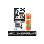 Gillette Proglide Makine +4lü Yedek Beşiktaş + Fusion Ultra Hassas 75ml