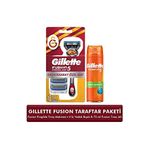 Gillette Proglide Makine +4lü Yedek Galatasaray Özel Seri + Fusion Ultra Hassas 75ml