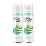 Gillette Satin Care Hassas 2x200 ml Tıraş Jeli