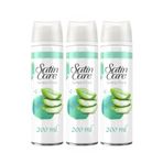 Gillette Satin Care Tıraş Jeli Hassas 200ml X3 Adet