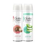 Gillette Satin Care Tıraş Jeli Kuru Ve Hassas Cilt 200ml 2'li Set