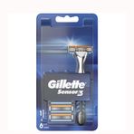 Gillette Sensor Sensor 3 Tıraş Makinesi + 14 Yedek Tıraş Bıçağı
