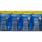 Gillette Sensör3 24 Yedek Başlık Tüm Ciltler İçin 3 Bıçaklı Hassas Tıraş Deneyimi