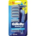 Gillette Sensor3+ Comfort 8'li Yedek Bıçak Başlığı