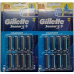 Gillette Sensor3+ Comfort 8'Li Yedek Bıçak