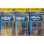 Gillette Sensor3+ Comfort Jel 8'Li Yedek X 3 Adet