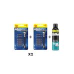 Gillette Sensor3 Tıraş Makinesi + 6 Yedek Tıraş Bıçağı 2 Adet + 300 ml Tıraş Köpüğü 1 Adet