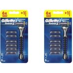 Gillette Sensor3 Tıraş Makinesi + 6 Yedek Tıraş Bıçağı 2 Adet Hassas Cilt Dostu Ergonomik Tasarım