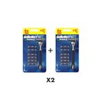 Gillette Sensor3 Tıraş Makinesi + 6 Yedek Tıraş Bıçağı - 2 Adet