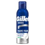 Gillette Series Yeşil Çay İçeren Canlandırıcı Tıraş Köpüğü, 200ml