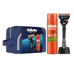 Gillette Set Proglide 1UP Tıraş Makinesi+200 ml Fusion Jel+Stand+Çanta