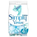 Gillette Simply Venus 2 Kullan At Kadın Tıraş Bıçağı 4 Adet (5'Li Paket)