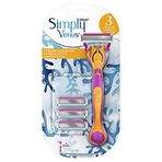 Gillette Simply Venus 3 Kadın Tıraş Bıçağı ve 3'lü Yedek Tıraş Başlığı