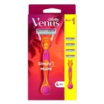 Gillette Simply Venus 3 Miami Tıraş Makinesi Gövdesi + 4 Bıçak Gillette Simply Venus 3 Miami Tıraş Makinesi Gövdesi + 4 Bıçak 5 Adet