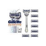 Gillette Skinguard Tıraş Makinesi +yedek Tıraş Bıçağı 8 'li Erkek