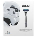 Gillette Star Wars Mach3 Turbo 1 Up Tıraş Makinesi + 2 Yedek Tıraş Bıçağı + Mach3 75 ml Jel