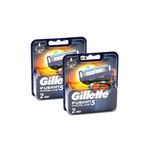 Gillette Tıraş Bıçağı Fusion Proglide 2 Li Başlık 2 Adet
