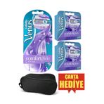 Gillette Venus Breeze Tıraş Makinesi + Yedek Tıraş Bıçağı 4'lü x 2 Adet