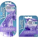 Gillette Venus Comfort Glide Breeze Tıraş Makinesi Paketi + Comfort Glide Breeze 4'Lü Yedek Başlık - 1
