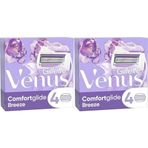 Gillette Venus Comfortglide Breeze Yedek Başlık Kadın Tıraş Bıçağı 8'Li (4x2)
