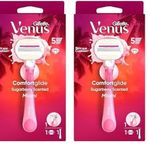 Gillette Venus ComfortGlide Sugarberry Kokulu Miami Kadın 5 Bıçaklı Tıraş Makinesi 2li paket