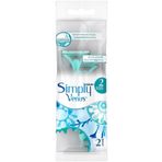 Gillette Venus Simply 2 Blades Tıraş Bıçağı Mavi 2'li