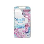 Gillette Venus Simply Venus 3 Kullan At Kadın Tıraş Bıçağı 4'Lü