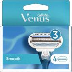 Gillette Venüs Smooth 4'lü Yedek Tıraş Bıçağı 2 Adet Hassas Cilt Dostu Sistem Özelliği