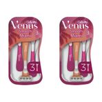Gillette Venus Smooth Miami Kadın Tıraş Bıçağı 3'lü - 2 Paket