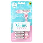 Gillette Venus Start Tıraş Makinesi + 3 Bıçak