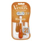 Gillette Venus Tıraş Makinesi Riviera Kadın 2'Li (3'Li Paket)