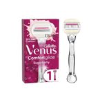 Gillette Venus Venus Comfort Glide Sugarberry Tıraş Makinesi + 1 Adet Başlık