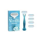 Gillette Venus Venus Smooth Tıraş Makinesi + 5 Adet Yedek Başlık