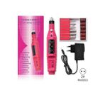 GİLLİ STORE Elektrikli Tırnak Törpü Seti Manikür Pedikür Protez Tırnak Ayak Nasır Ve Mantar Makinesi