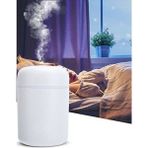 Gilli Store Ultrasonik Hava Nemlendiricisi 300 ml Beyaz Renk Aroma Difüzörü ile Konfor Sağlar