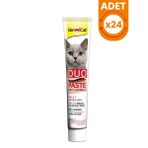 GimCat 24x50 gr Multivitamin Paste 12 Vitaminli Tavuklu Kedi Vitamin Macunu