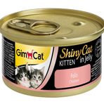 GimCat 24x70 gr Shinycat Tavuklu Konserve Yavru Kedi Maması