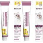 GimCat 2x100 gr Malt Soft Extra Tüy Yumaği Artıran Kedi Macunu