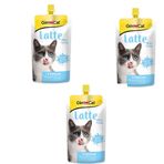 GimCat 3 x 200 ml Milk Latte Kalsiyumlu Sıvı Kedi Sütü