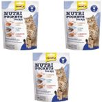 GimCat 3x150 gr Nutripockets Sea Mix Deniz Mahsüllü Kedi Ödülü