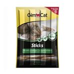 GimCat 4x20 gr Sticks Kuzu Etli Tavuklu ve Taurinli Kedi Ödül Çubuğu