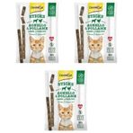GimCat 4x5 gr 3 Adet Tahılsız Kuzu Etli ve Tavuklu Sticks Kedi Ödül Çubukları