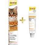 GimCat 50 gr Duo Paste Peynirli Malt Kedi Macunu + GimCat 20 gr Multivitamin Paste