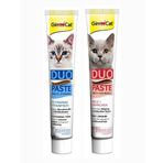 GimCat 50 gr Multivitamin Duo Paste Tuna+ Duo Paste Anti Hairball Chicken Malt Macun
