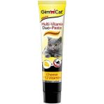 Gimcat 50 gr Peynirli Multi Vitamin Duo Paste Kedi Ödülü 12 Vitamin ile Güçlü Bağışıklık